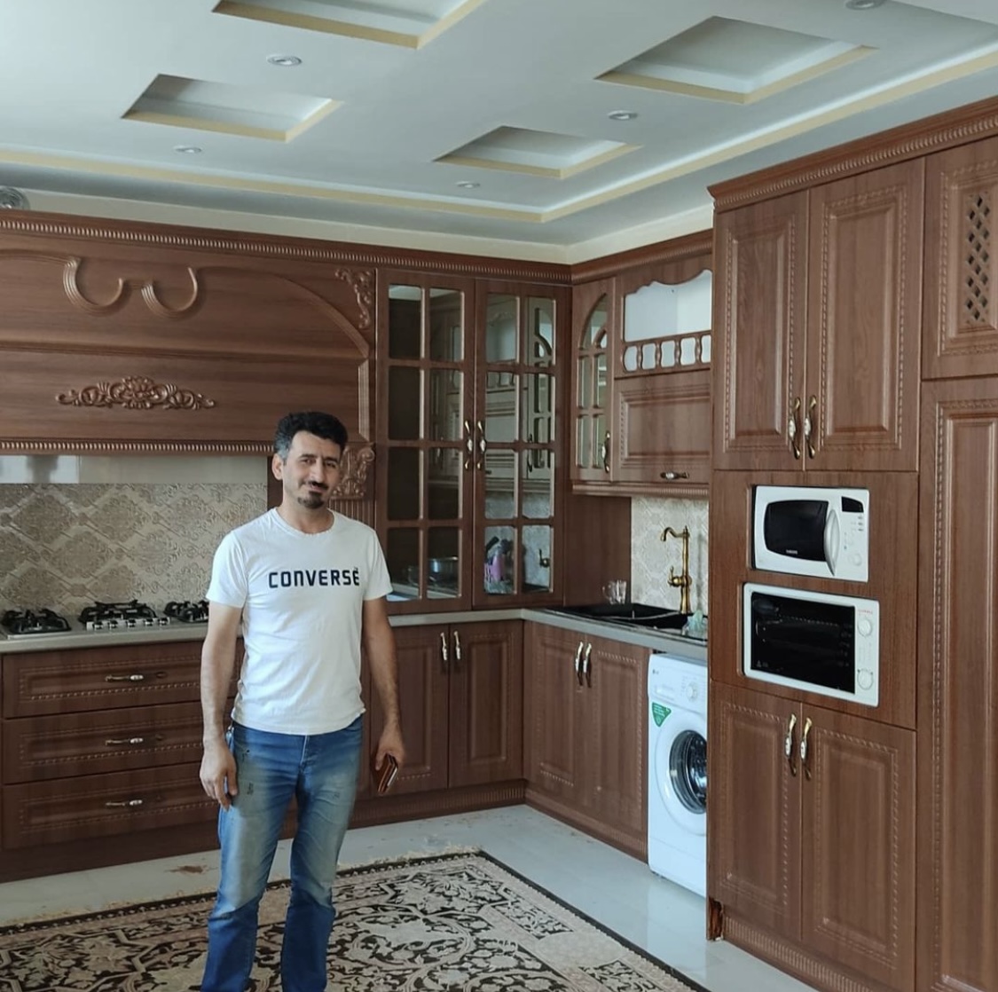 کابینت کلاسیک چوب