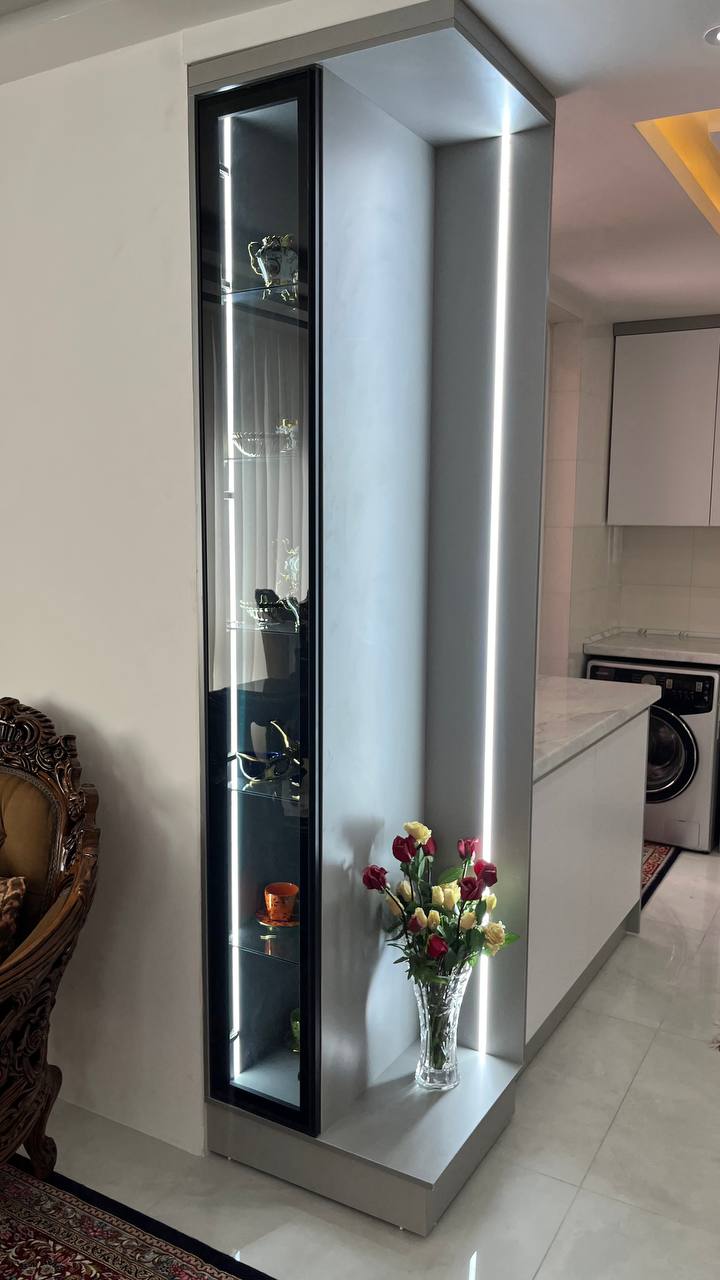 کابینت مدرن سفید